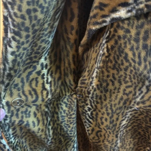Leopard Print Hosanna Design Women's 2 Piece Skirt Suit Sz 2X - Picture 6 of 10